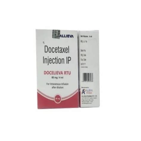 Docelieva 80mg Injection Docetaxel 80mg Injection Allieva Pharma