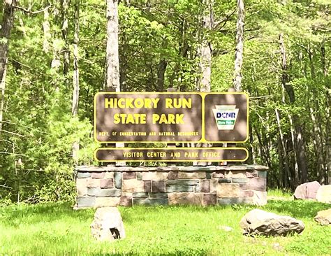 Hickory Run State Park Sign - Been There Done That with Kids