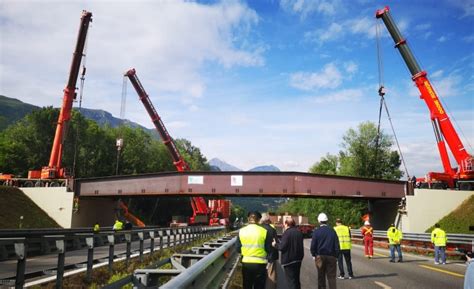 Prove Di Carico Sul Nuovo Cavalcavia Di Annone Brianza Monza In Diretta