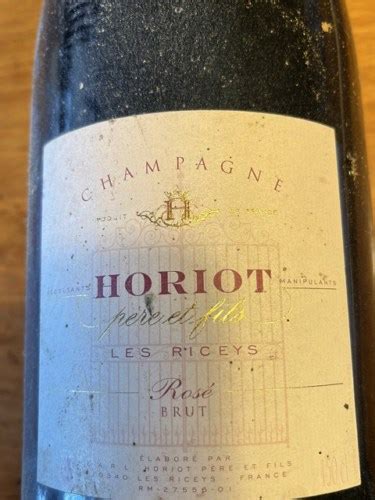 Horiot P Re Fils Les Riceys Brut Ros Champagne Vivino Us