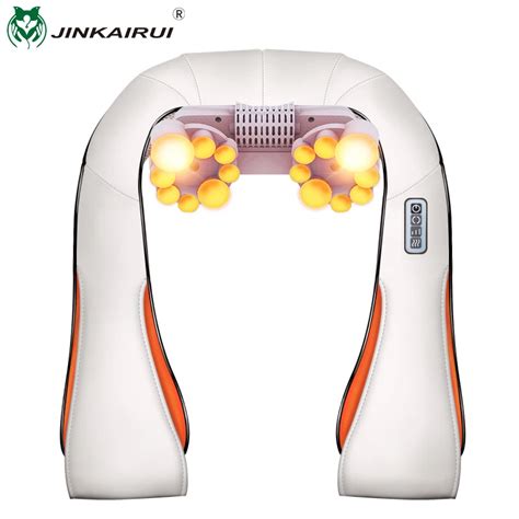 Jinkairui Electric Shiatsu masażer szyi szyjki macicy powrót poduszka