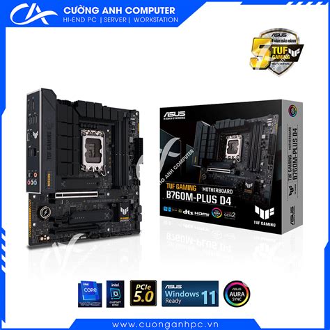 Mainboard Asus Tuf Gaming B760m Plus Wifi Ddr4