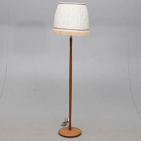 Golvlampa Teak Tal Belysning Lampor Golvlampor Auctionet