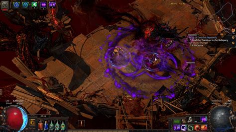 Path Of Exile Delirium Act Kitava Heart Hit Box Bug Youtube