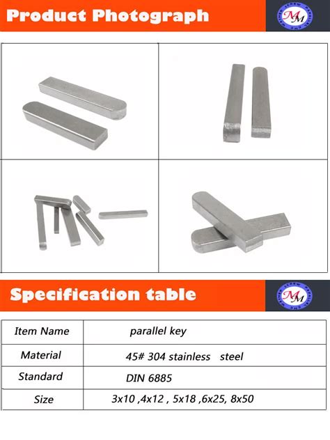 Din Parallel Keys Buy Double Round Ends Parallel Key Din