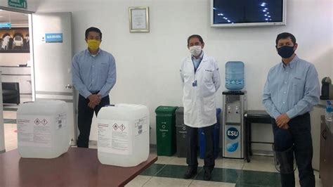 HUP recibe donación de 440 litros de gel antibacterial El Heraldo de