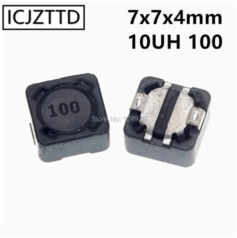 Pcs Uh X X Cd Smd Power Inductors Shielded Inductor Cdrh