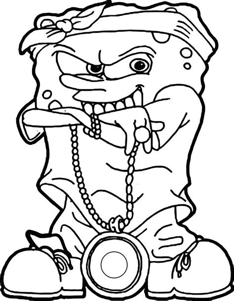 Gangsta Coloring Pages at GetColorings.com | Free printable colorings pages to print and color