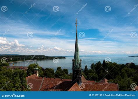 Konstanz - View at Lake Constance Stock Photo - Image of bodensee, building: 19961188