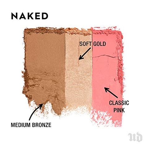 Urban Decay Stay Naked Threesome Palette Naked Bronzer Highlighter