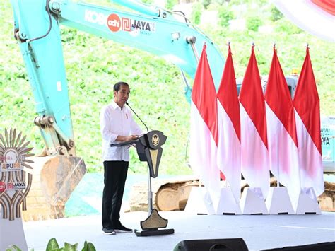 Foto Presiden Jokowi Groundbreaking Kawasan Kantor Oikn