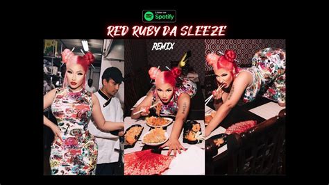 Nicki Minaj Red Ruby Da Sleeze Remix Jw Velly Youtube