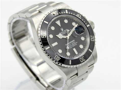 Rolex Submariner Date Black Dial Ceramic Black Bezel Stainless Steel