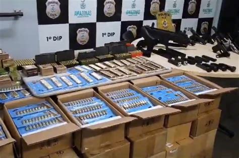 Senhor Das Armas Preso Em Manaus Pistolas E Mil Balas