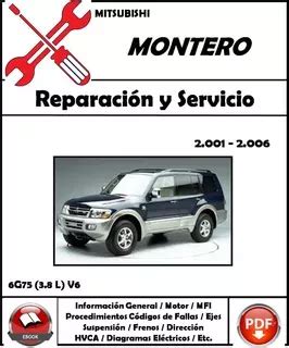 Diagrama Electrico Mitsubishi Montero 2001 2006 MercadoLibre