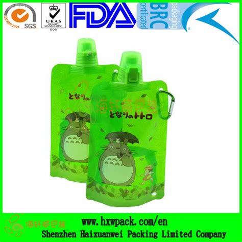 Reusable Spout Pouch For Drink Packaging Shenzhen Haixuanwei Packing