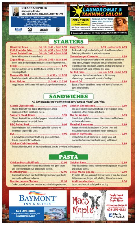 Ziggys Pizza 2017 Website 2 Fasprint Menus