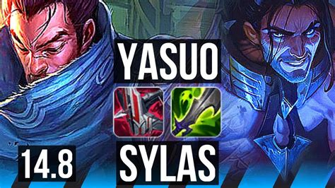 Yasuo Vs Sylas Mid 1200 Games Legendary 1847 36k Dmg Euw