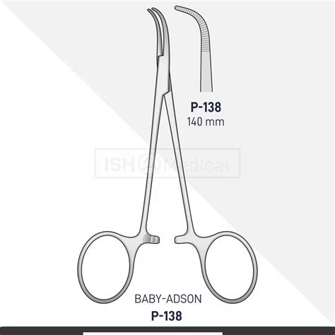 Artery Forceps For Preparation And Ligature Plastic Surgery Isaha