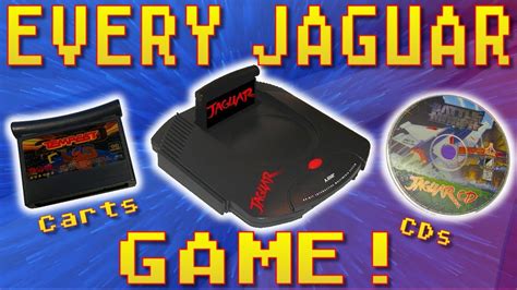 Reviewing All Atari Jaguar Games Youtube