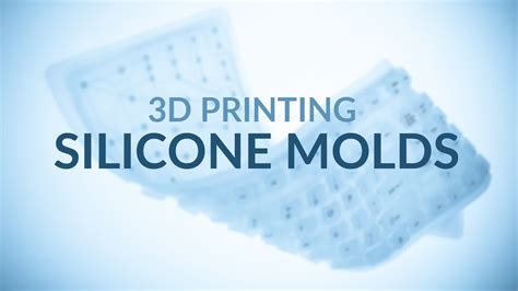 Silicone Molding With A 3d Printer Youtube