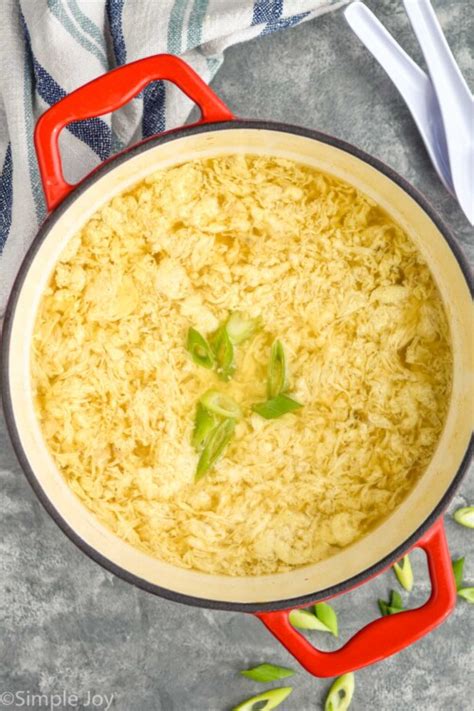 egg drop soup simple joy