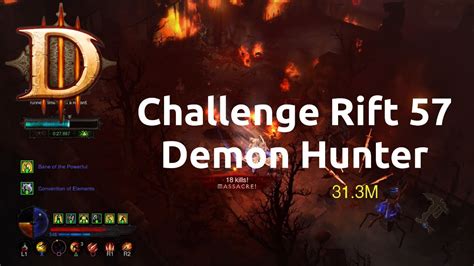 Diablo 3 Challenge Rift Challenge 57 Demon Hunter Completed