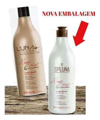 Progressiva Sem Formol Magic Luna System 500 Ml Parcelamento Sem Juros