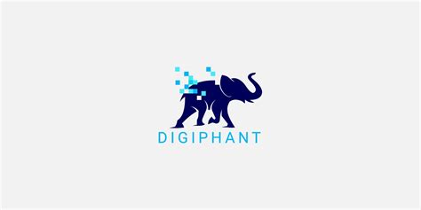 Elephant Technology Logo By Farahnaveed007 Codester