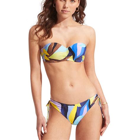 Seafolly Trop Fest Bustier Bandeau Bikini Top Simply Swimwear Lingerie
