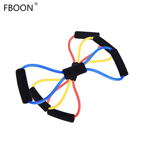 8 Shaped Fitness Elastic Rubber Loop Pull Rope Sports Rubber Band