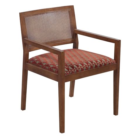 Bernhardt Clark Used Wooden Arm Chair Cherry National Office