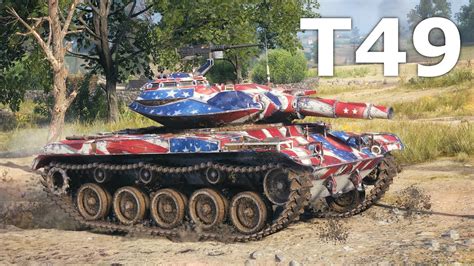 World Of Tanks T49 Tier Ix American Light Tank Youtube