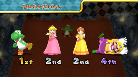 Mario Party Minigames Mecha Choice Peach Vs Daisy Vs Yoshi Vs