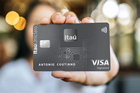 Cartão de crédito Itaú Uniclass Visa Signature limite de até R 50 mil