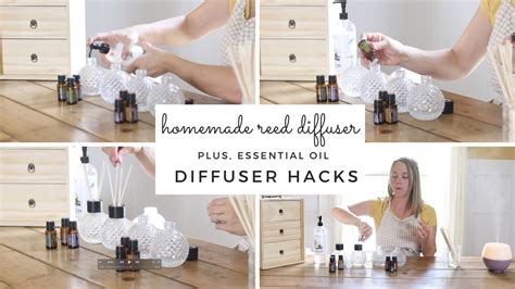 Homemade Reed Diffuser Oil Diffuser Hacks Youtube