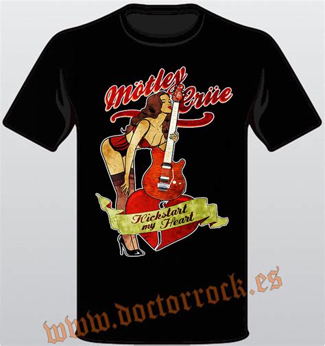 Camiseta Motley Crue Kickstart My Heart Doctor Rock