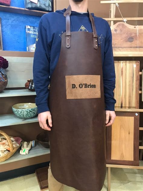 Leather Apron - Grill / Work / Blacksmith / Welding - Personalized