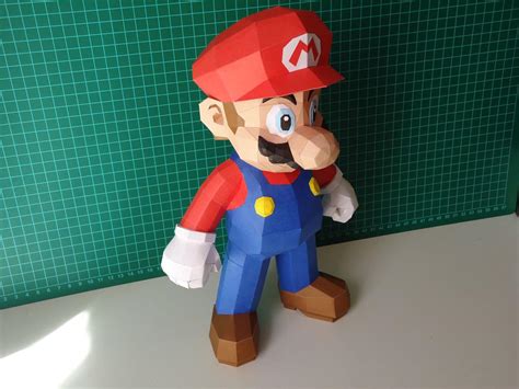 Make Your Own Super Mario Paper Craft Gadgetsin