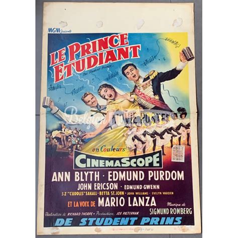 STUDENT PRINCE - Belgian Movie Poster Store