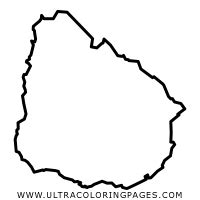 Dibujo De Uruguay Para Colorear Ultra Coloring Pages