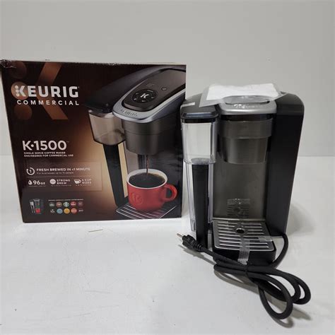 Keurig® K1500 Single Serve Commercial Coffee Maker Black — Palletparadise