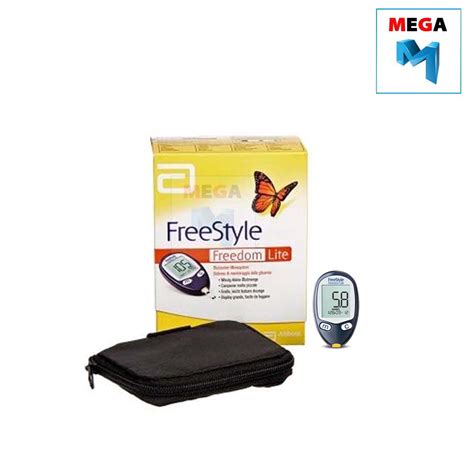 Freestyle Freedom Lite Glucometer Blood Glucose Monitor No Test Strip