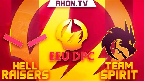 DOTA 2 RU Team Spirit Vs HellRaisers Bo3 DPC CIS Tour 2 Playoff