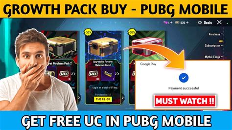 How To Buy Growth Pack In Pubg Mobile 🔥 Pubg Mobile Growth Pack