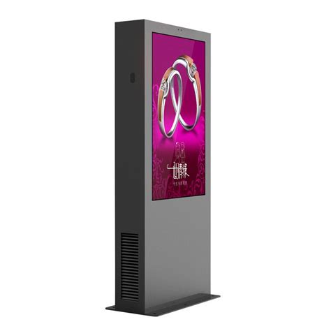 65 Inch Digital Kiosks Touch Screen Floor Standing LCD Advertising