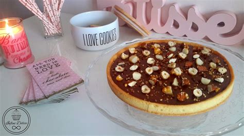 Infini D Lice Tarte Caramel Et Fruits Secs De Christophe Adam