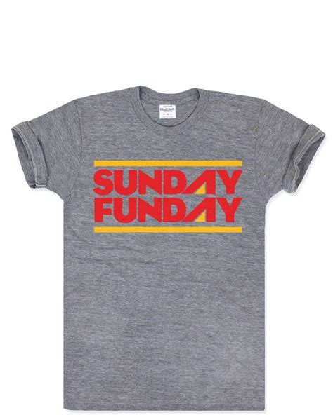 Grey Sunday Funday T Shirt T Shirt Sunday Funday Tee Classic T Shirts