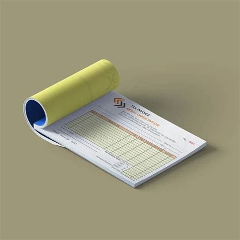 Bill Book Printing Service Bill Book Printing Services From Mapusa