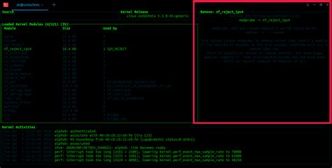 Manage And Monitor Linux Kernel Modules With Kmon OSTechNix